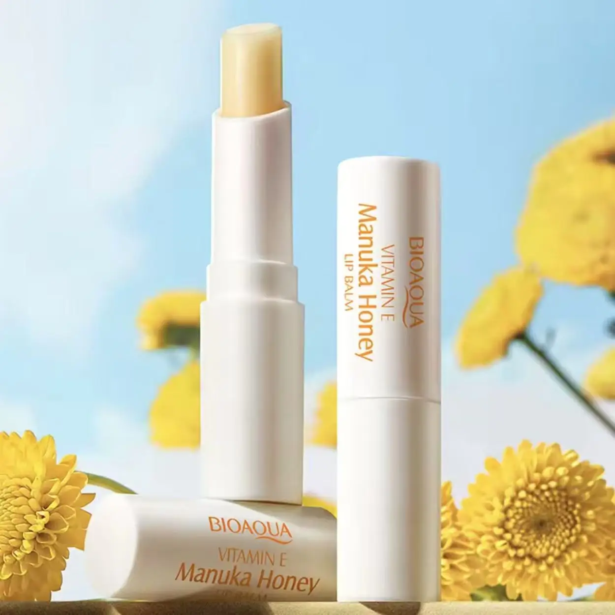 Bálsamo labial de miel con vitamina e hidratante de larga duración Bálsamo labial de miel con vitamina e hidratante de larga duración