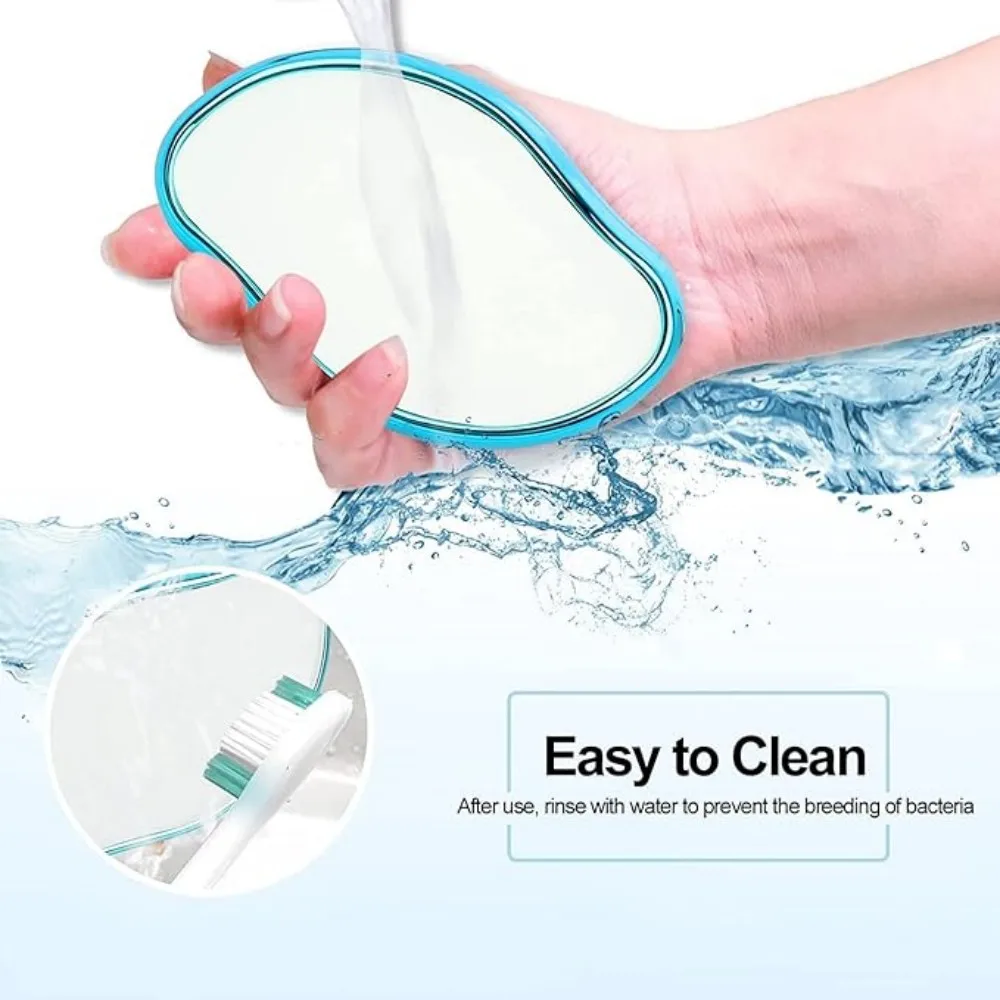 Cepillo exfoliante sin dolor. Elimina los bellos. Herramienta de depilación. Cepillo exfoliante sin dolor. Elimina los bellos. Herramienta de depilación.
