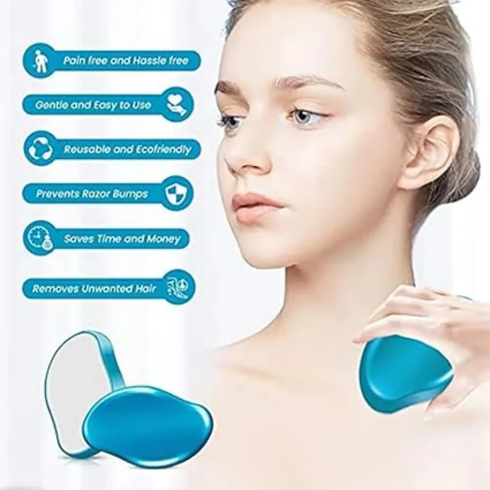 Cepillo exfoliante sin dolor. Elimina los bellos. Herramienta de depilación. Cepillo exfoliante sin dolor. Elimina los bellos. Herramienta de depilación.