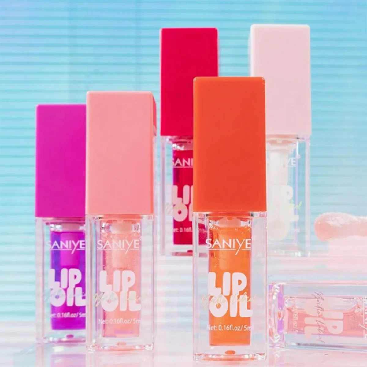 Aceite labial brillante e hidratante Aceite labial brillante e hidratante