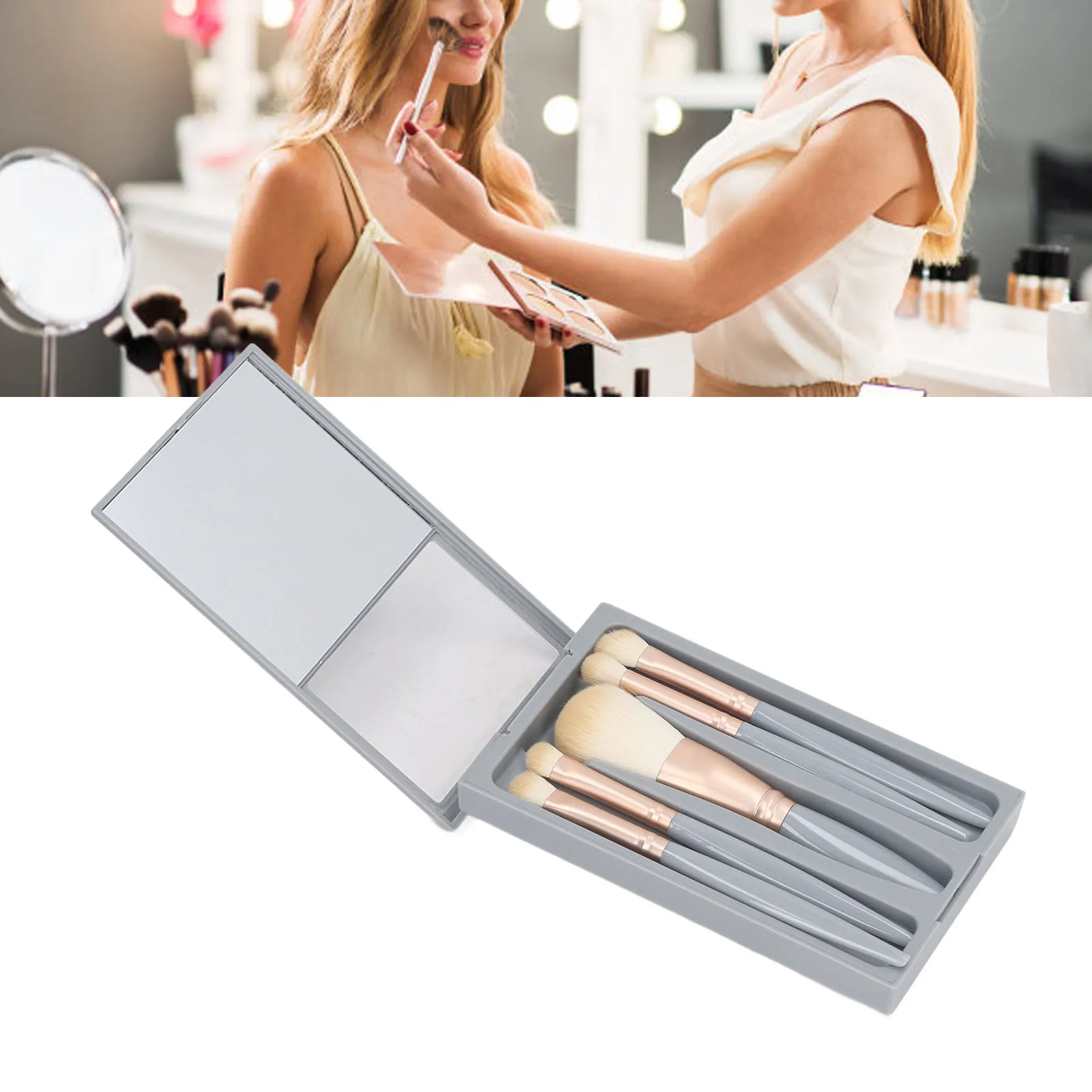 Juego de brochas cosméticas pequeñas Juego de brochas cosméticas pequeñas