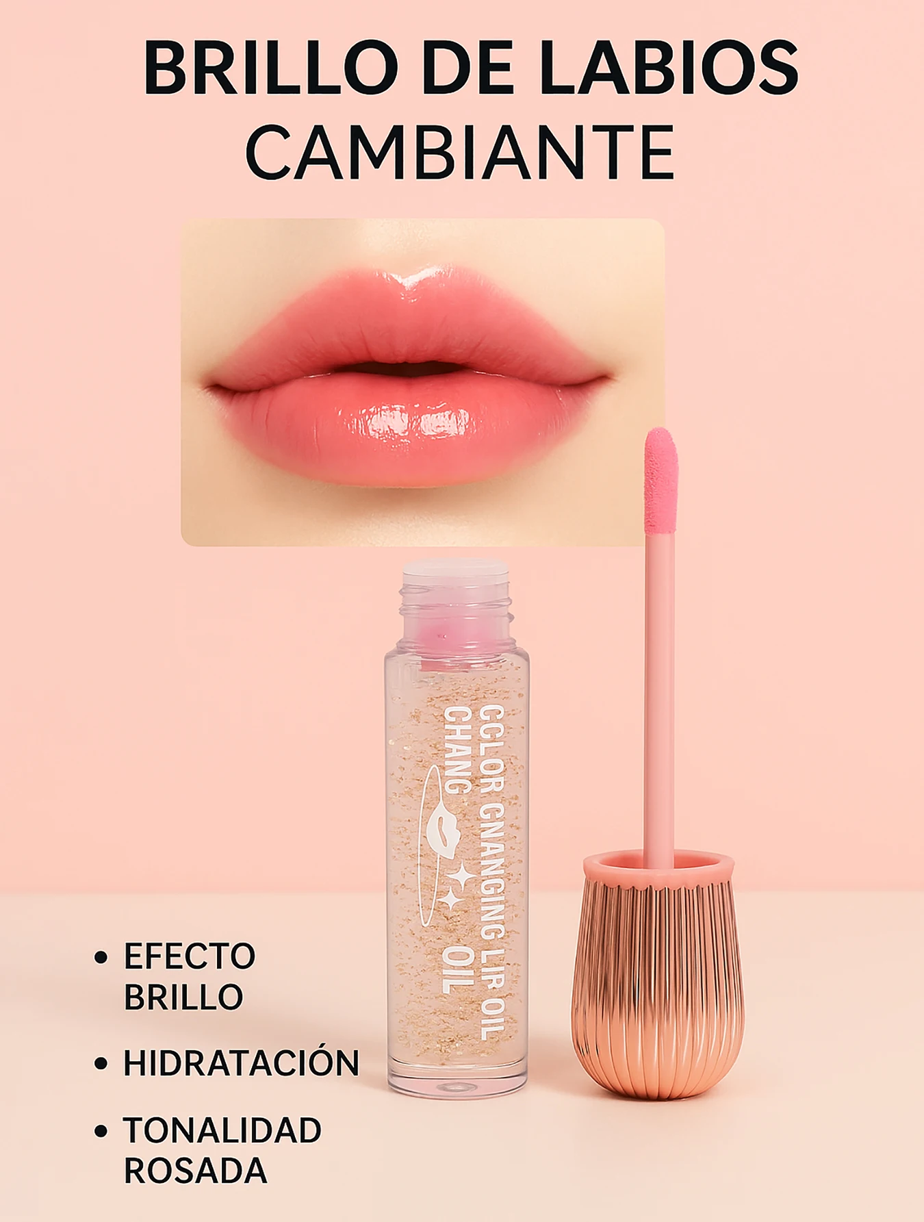 Aceite Labial Hidratante Color Cambiante Aceite Labial Hidratante Color Cambiante