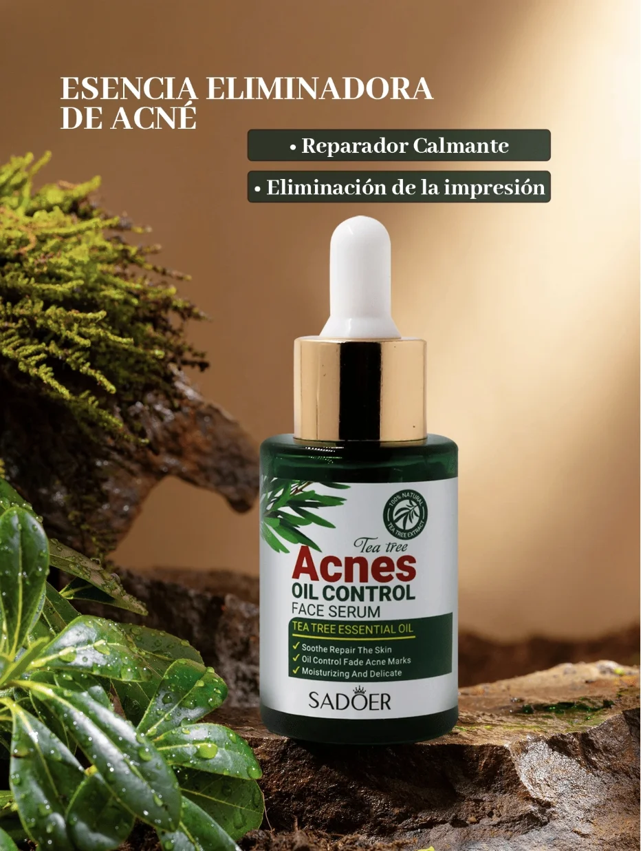 Suero Anti-acné con Ácido Salicílico y Arbol de Té Suero Anti-acné con Ácido Salicílico y Arbol de Té