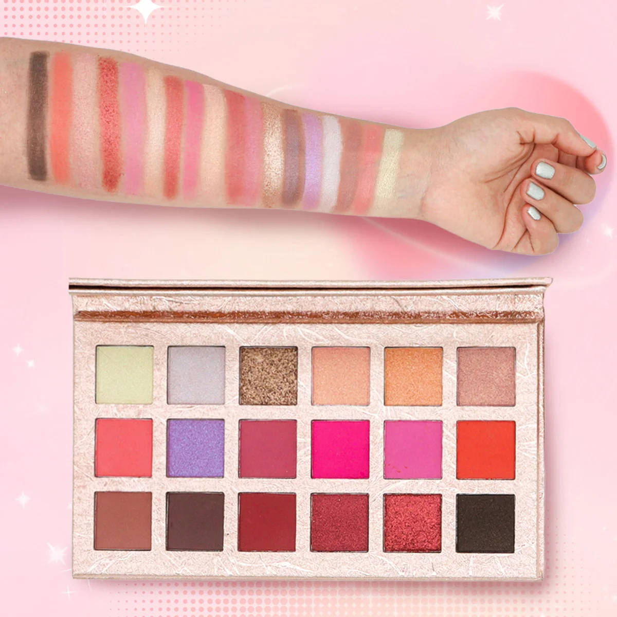 Paleta de sombras de ojos de 18 colores Paleta de sombras de ojos de 18 colores