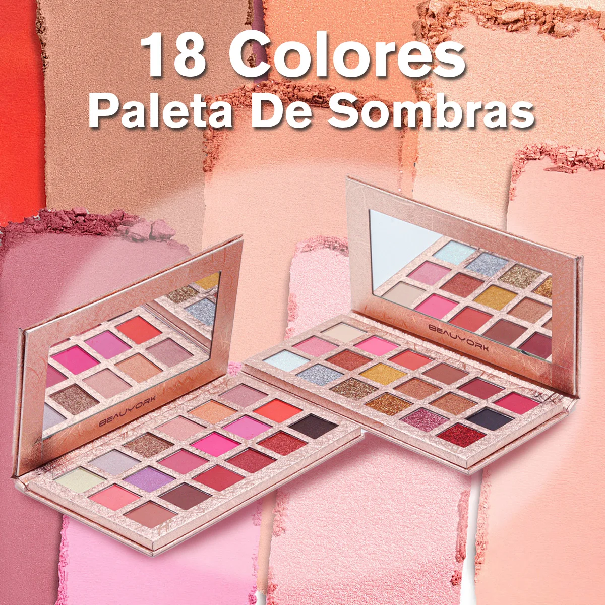Paleta de sombras de ojos de 18 colores Paleta de sombras de ojos de 18 colores