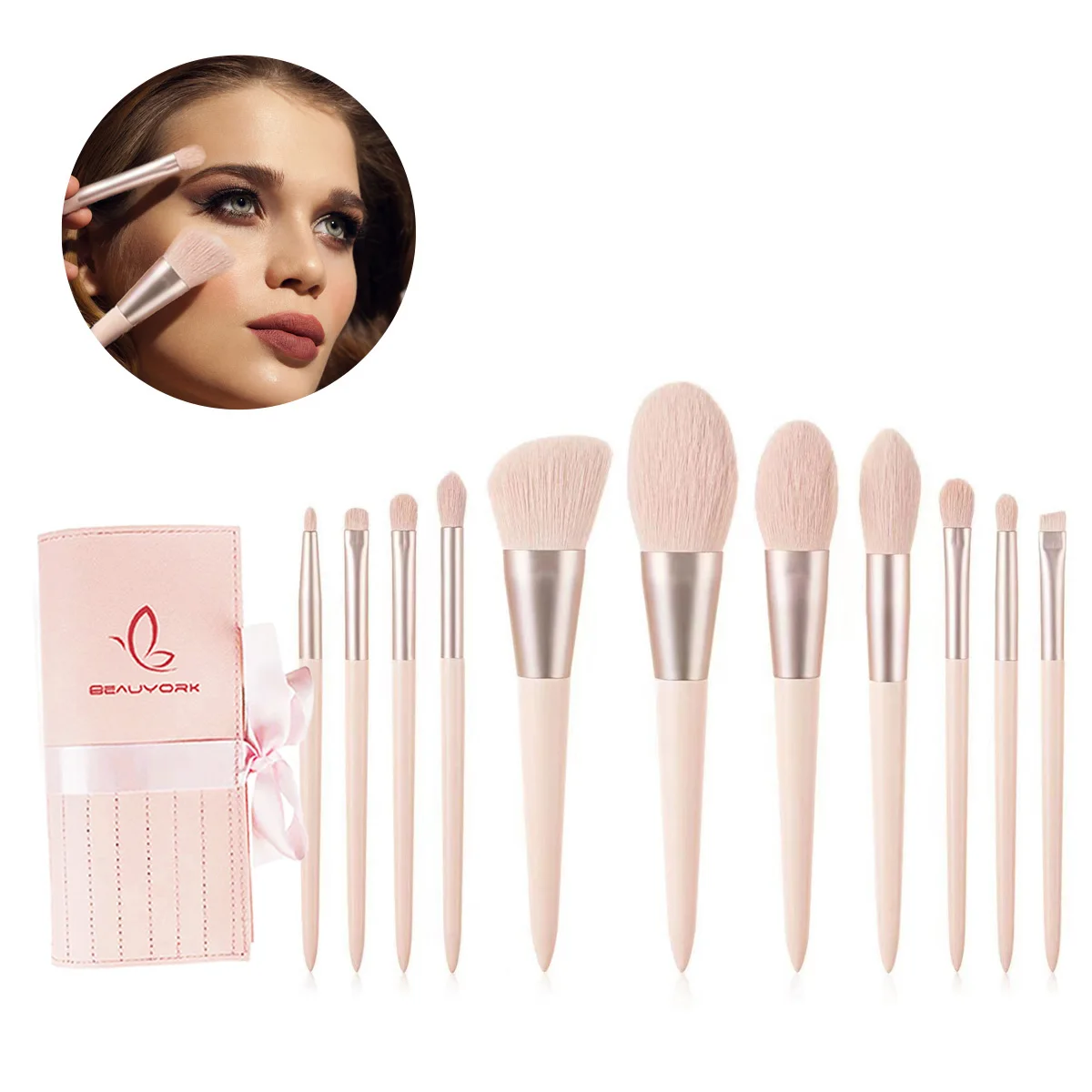 Brochas de maquillaje Juego de 11 piezas Brochas de maquillaje Juego de 11 piezas