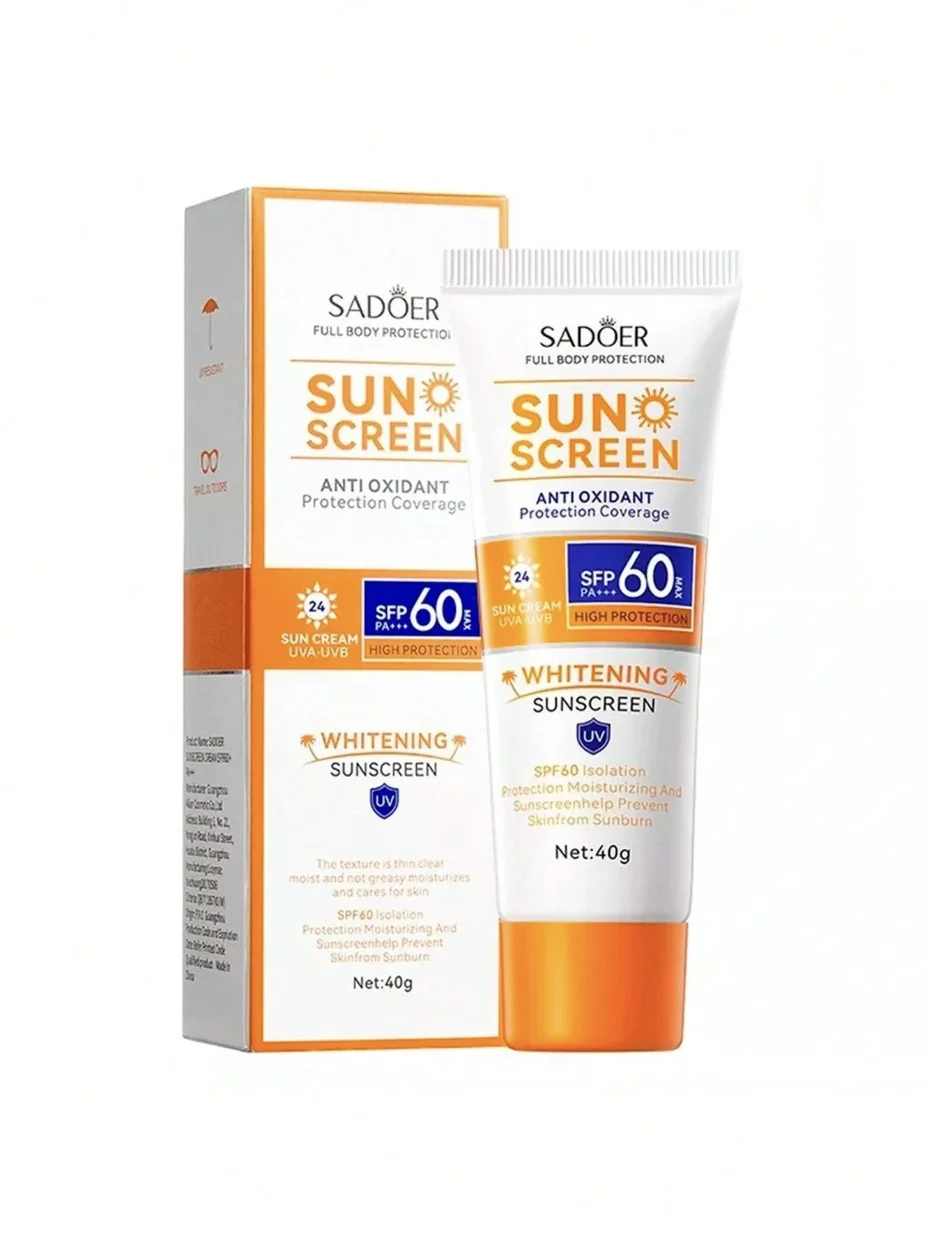 Protector Solar Facial 60+ Resistente al Agua y de Rápida Absorción Protector Solar Facial 60+ Resistente al Agua y de Rápida Absorción