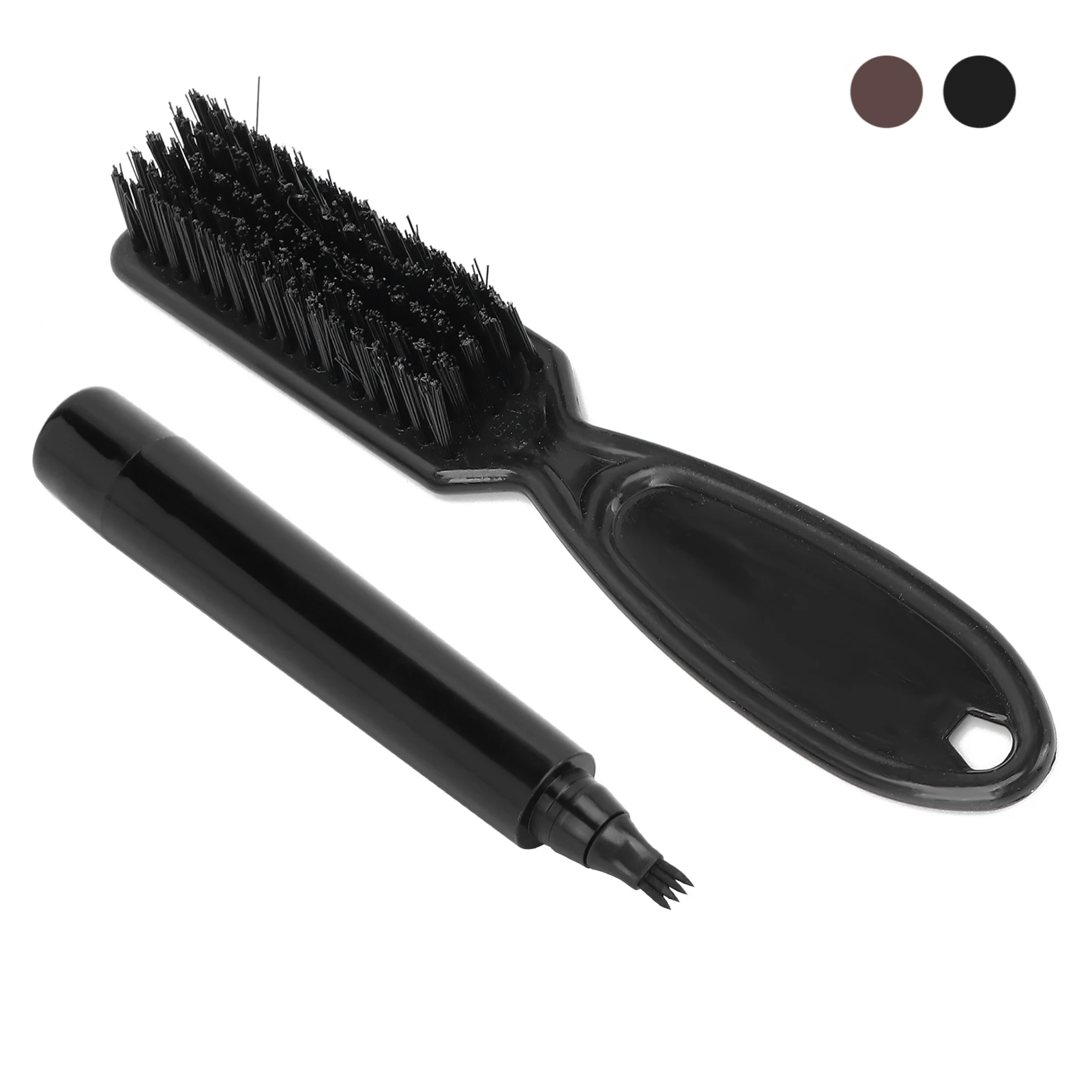 Juego de relleno de bigote relleno de lápiz de barba resistente al agua Juego de relleno de bigote relleno de lápiz de barba resistente al agua