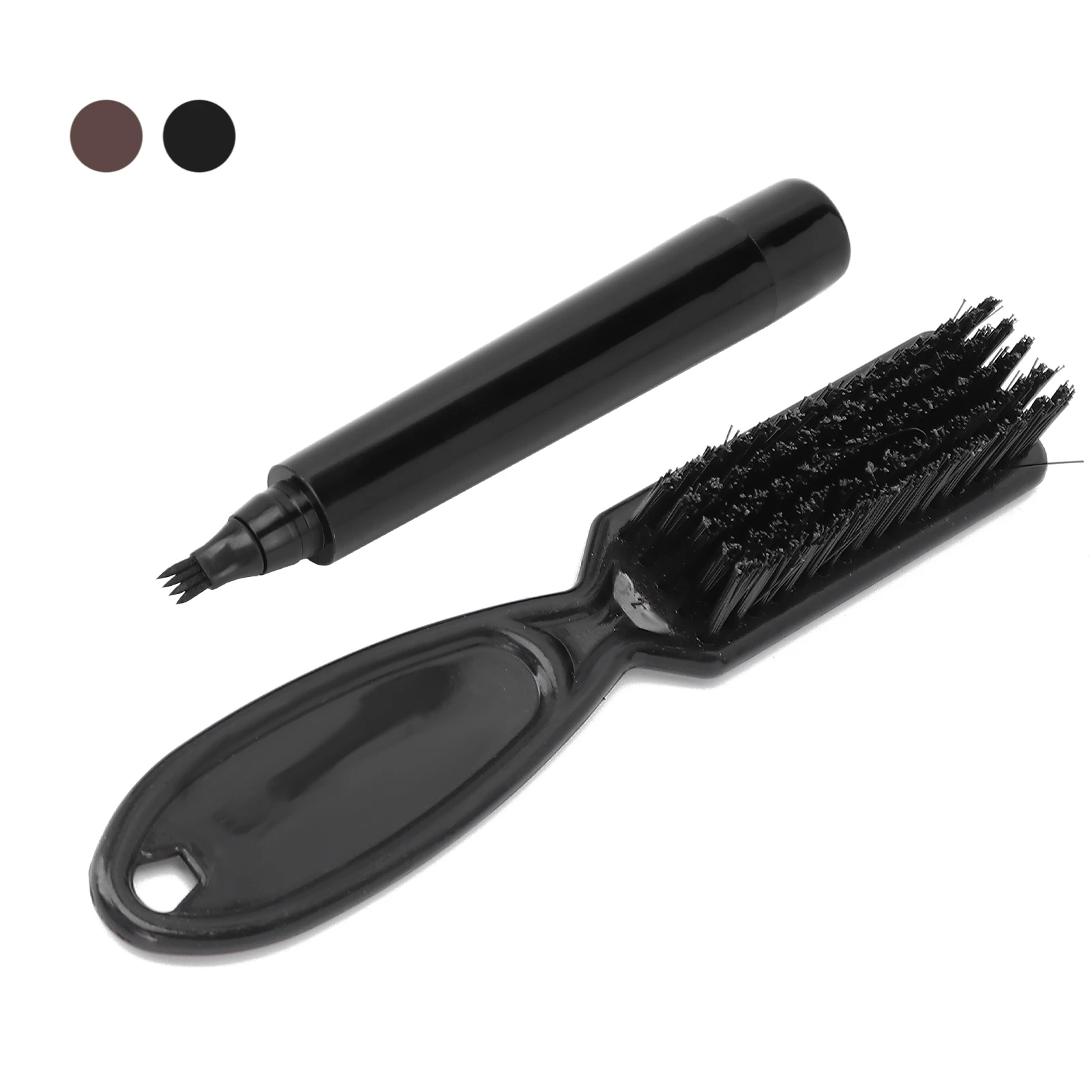 Juego de relleno de bigote relleno de lápiz de barba resistente al agua Juego de relleno de bigote relleno de lápiz de barba resistente al agua