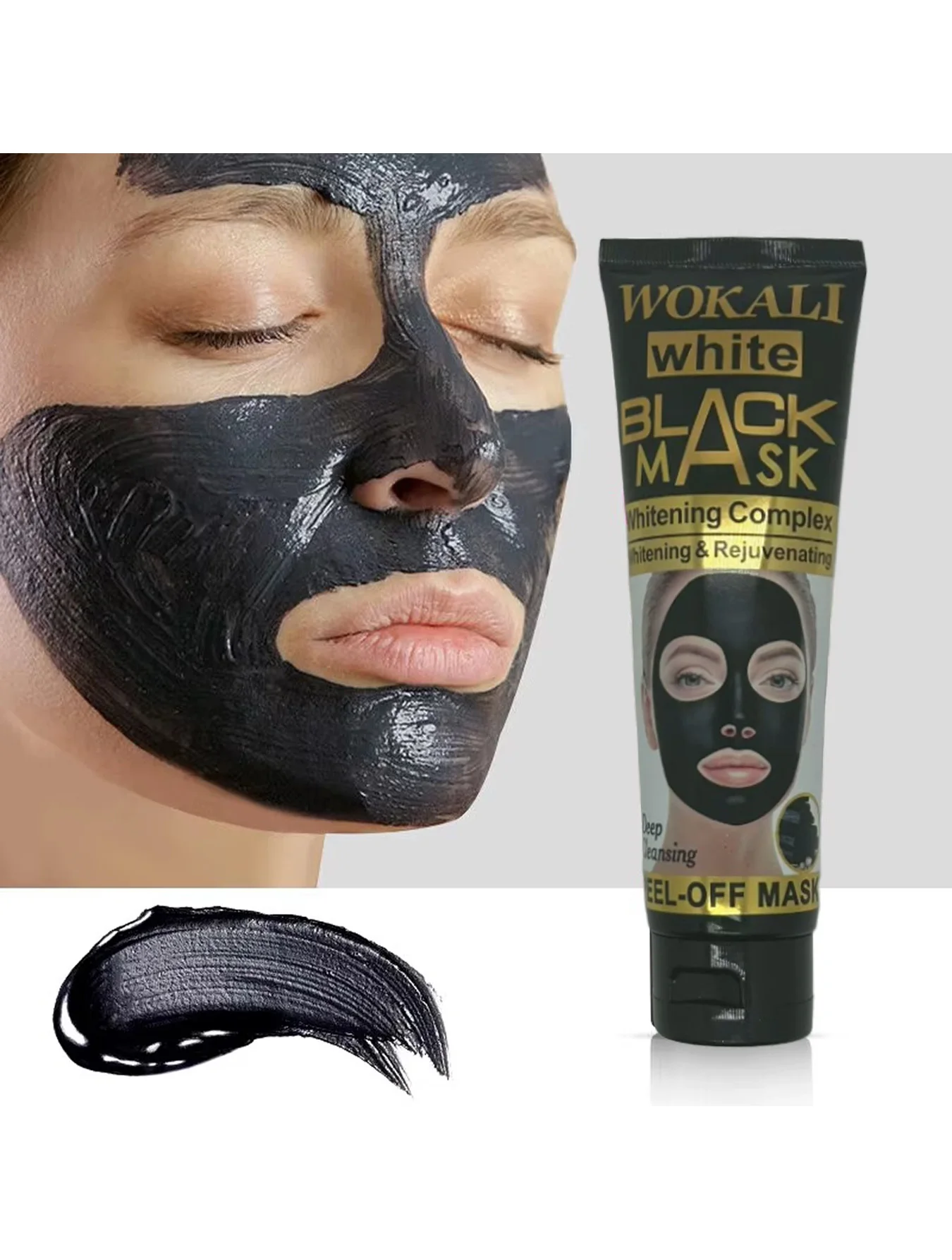 Máscara Facial Desprendible de Carbón de Bambú 130ml Máscara Facial Desprendible de Carbón de Bambú 130ml